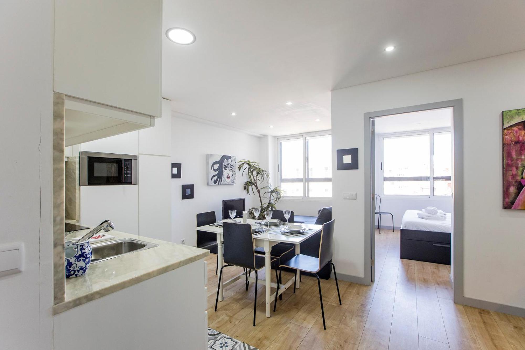 Апартаменти 1Br Flat In Trindade W/ Ac By Metro Station Порту Екстер'єр фото